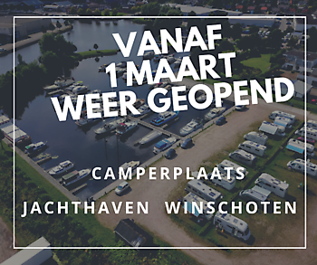 Camperplaats jachthaven Winschoten vanaf 1 maart weer geopend - Havenbeheer Oldambt